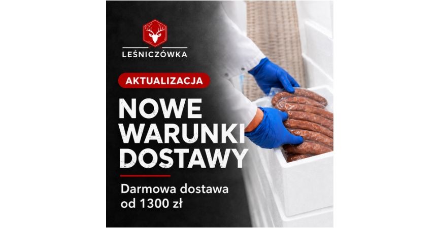Aktualne Warunki dostaw!