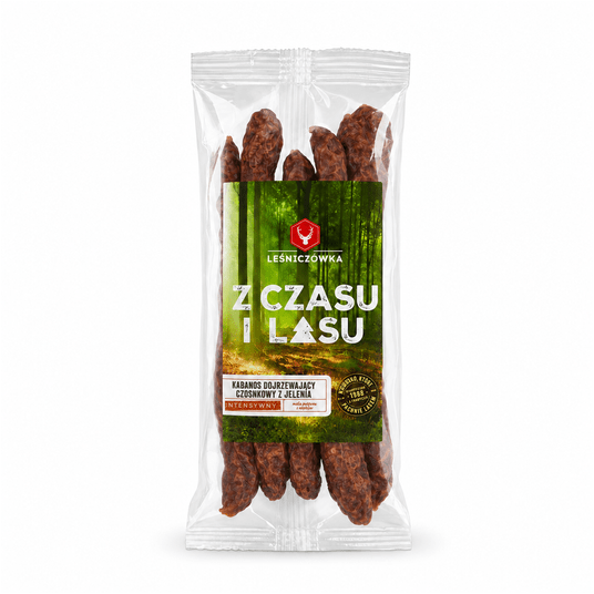 Kabanos czosnkowy 160g -zdjęcie numer 1