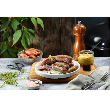 Bratwurst z jelenia
